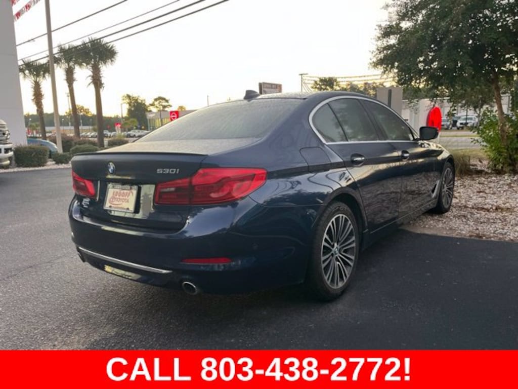 Used 2018 BMW 5 Series 530i Sedan