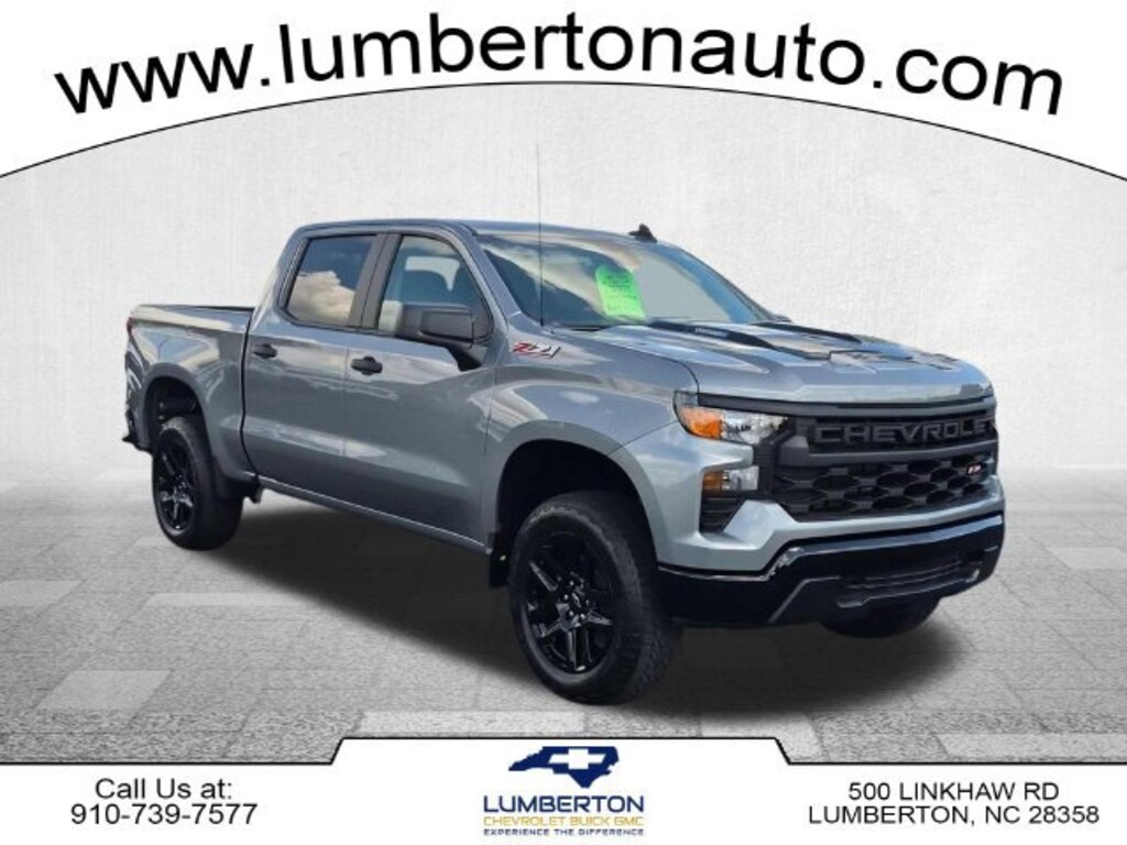 New 2026 Chevrolet Silverado 1500 Custom Trail Boss Truck