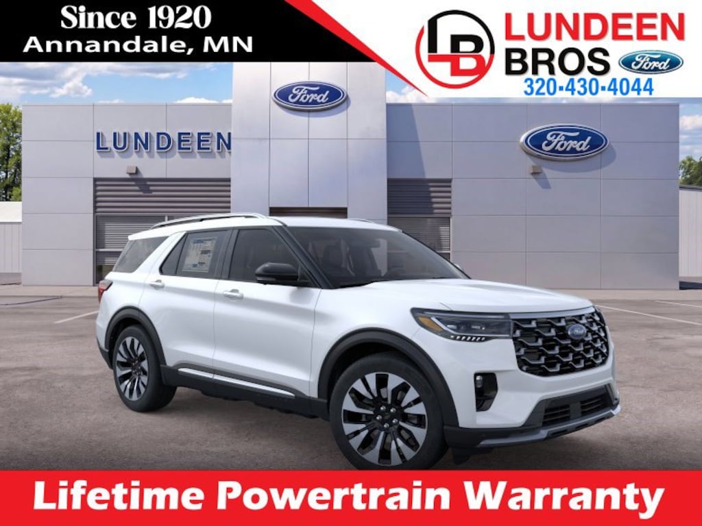 New 2026 Ford Explorer Platinum SUV