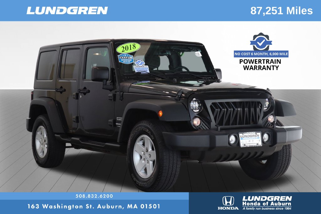 2018 Jeep Wrangler JK Unlimited