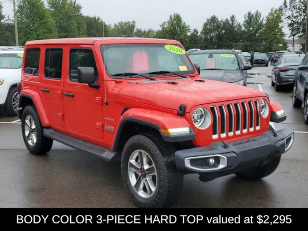 Used 2020 Jeep Wrangler Unlimited Sahara 4x4 SUV