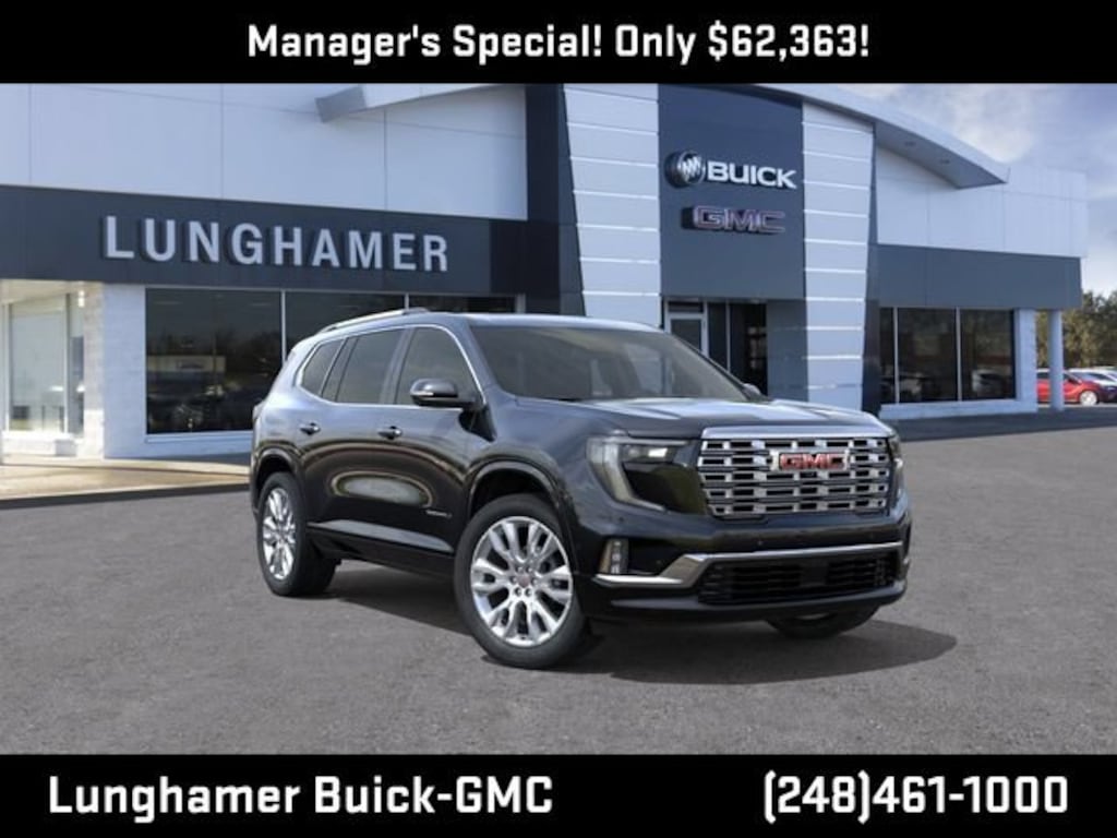 New 2026 GMC Acadia Denali SUV