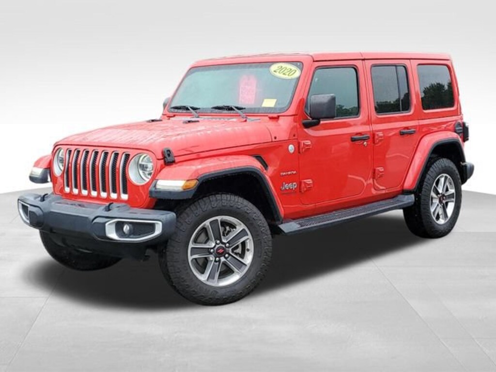 Used 2020 Jeep Wrangler Unlimited Sahara 4x4 SUV