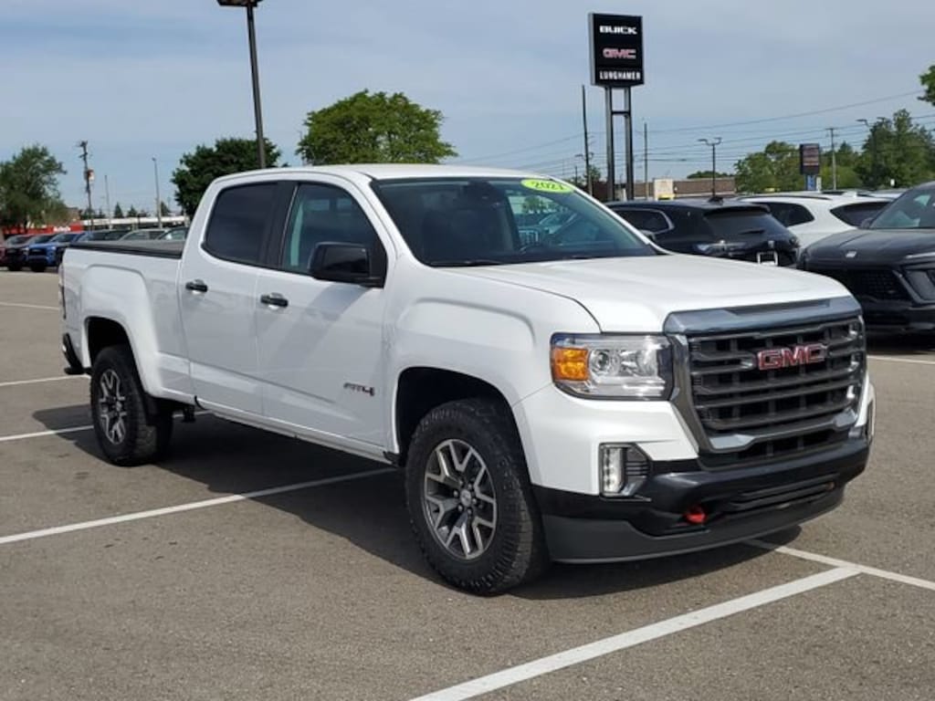 Used 2021 GMC Canyon 4WD AT4 w/Leather Truck