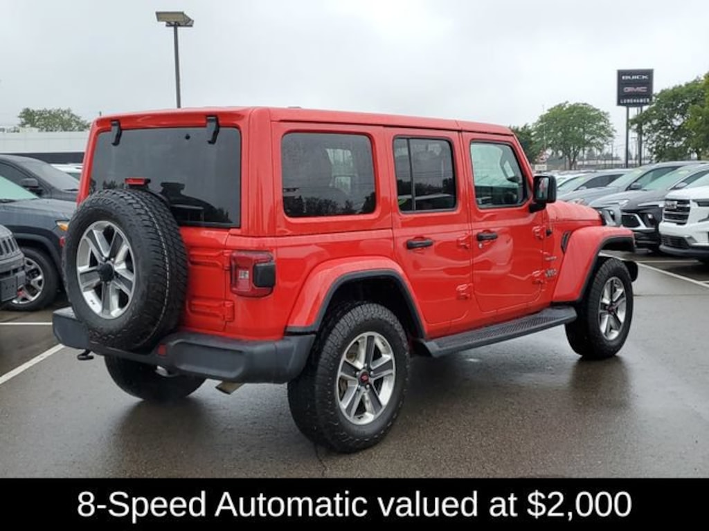 Used 2020 Jeep Wrangler Unlimited Sahara 4x4 SUV
