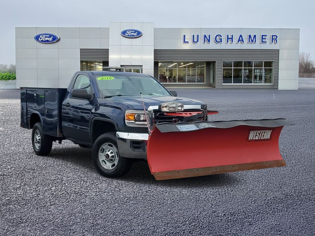 Used 2018 GMC Sierra 2500HD Plow Truck Truck