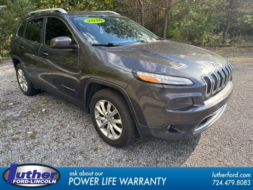 Used 2016 Jeep Cherokee Limited SUV