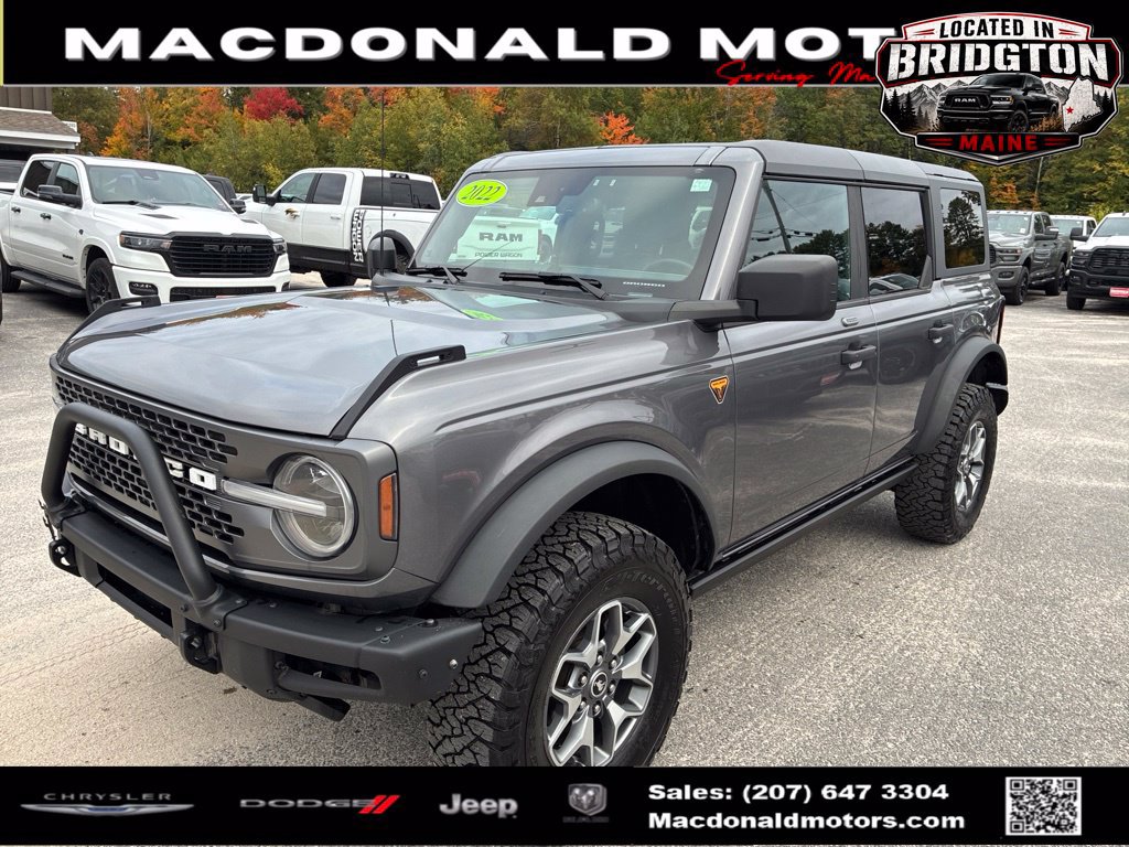 2022 Ford Bronco 4-Door Badlands