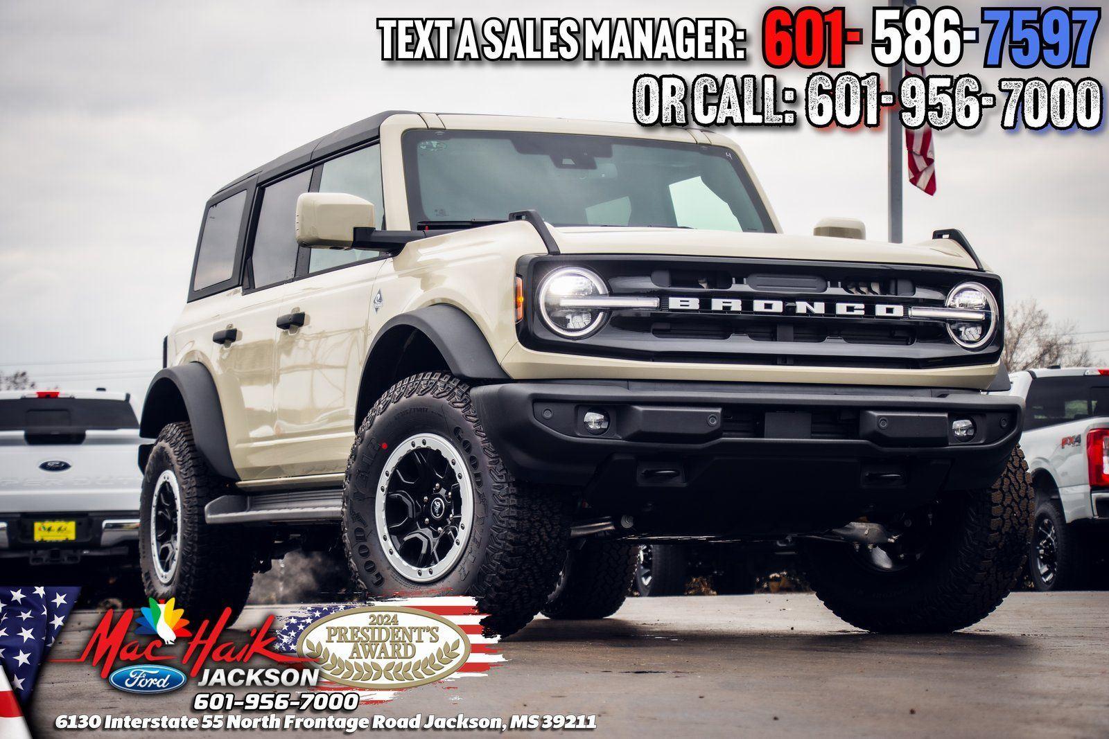 2026 Ford Bronco 4-Door Outer Banks