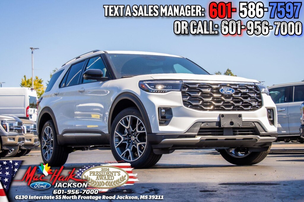 New 2027 Ford Explorer Platinum SUV