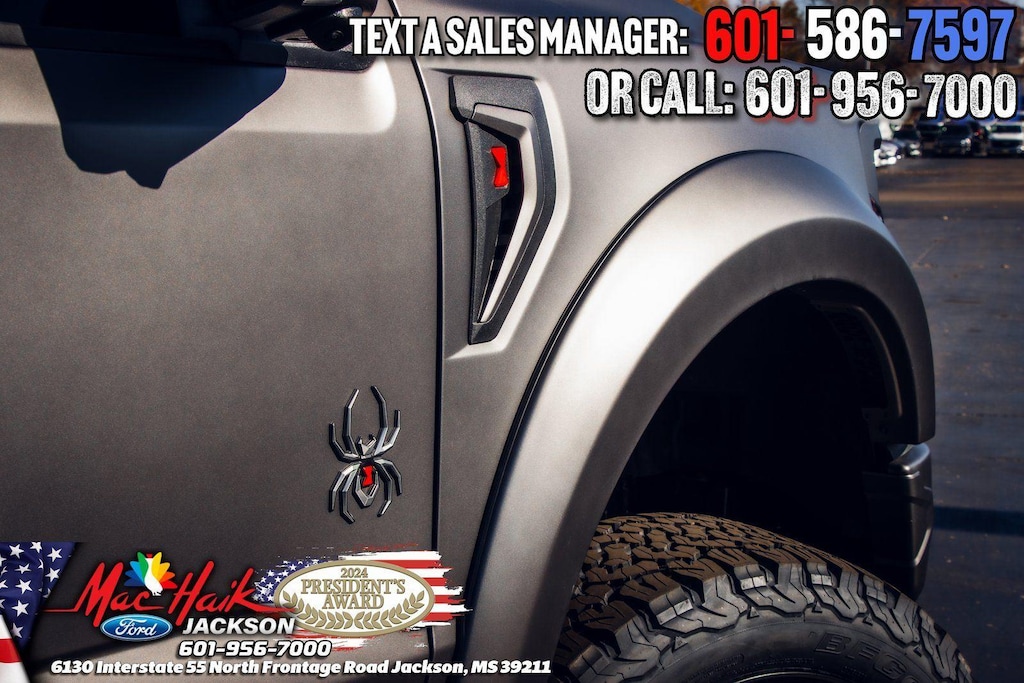 New 2025 Ford F-150 Black Widow Edition TRUCK