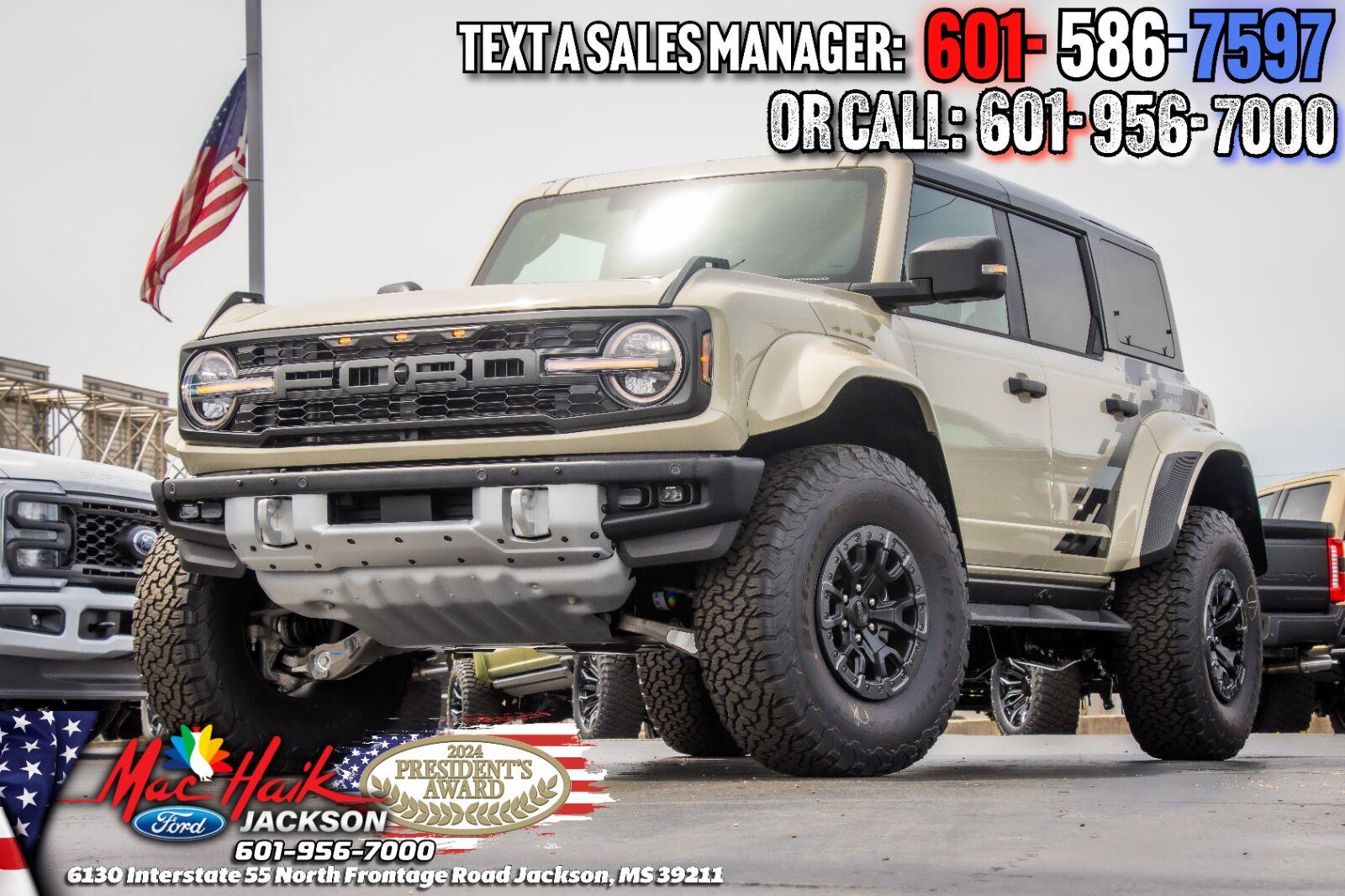 New 2026 Ford Bronco Raptor SUV