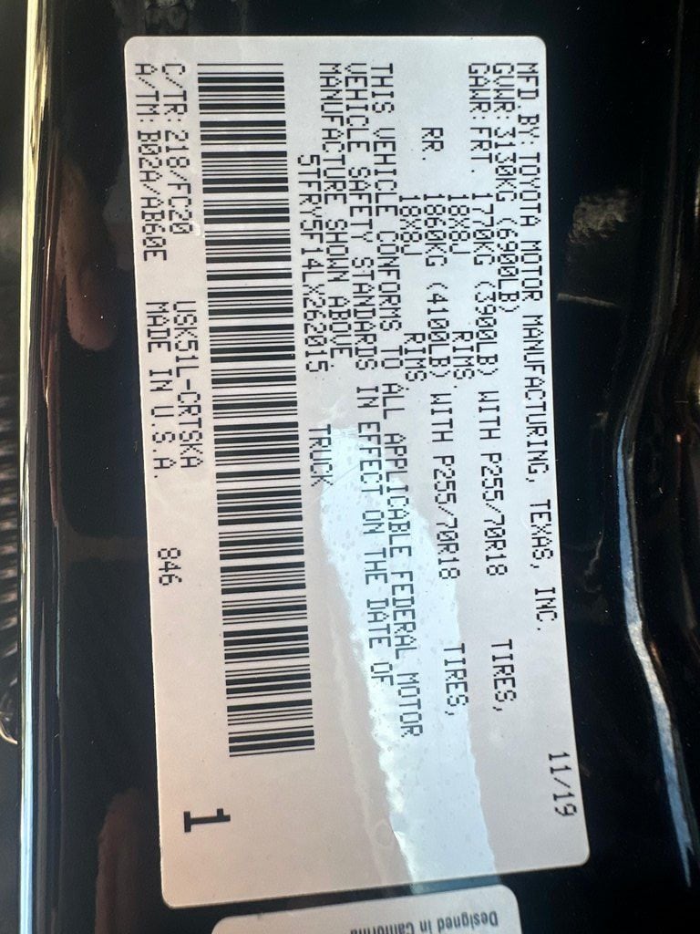 2020 Toyota Tundra SR5 - Photo 34