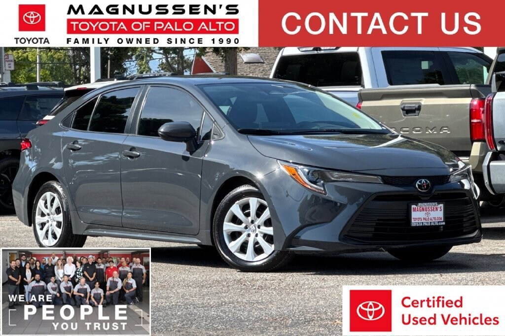 Certified 2025 Toyota Corolla LE Sedan