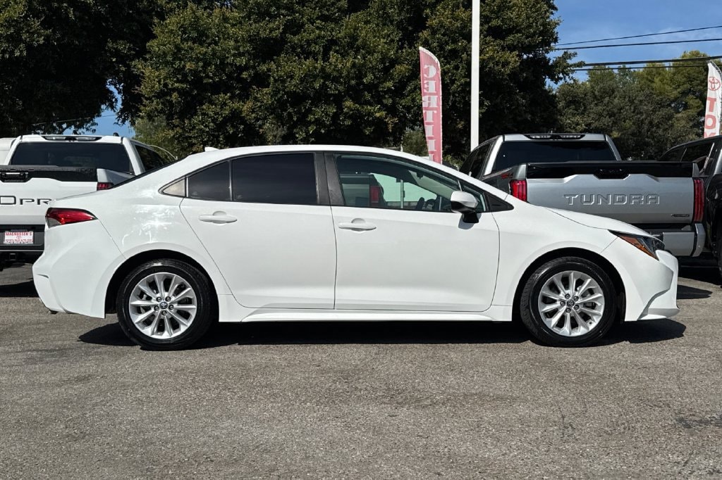 Used 2021 Toyota Corolla LE with VIN 5YFVPMAE4MP212981 for sale in Palo Alto, CA