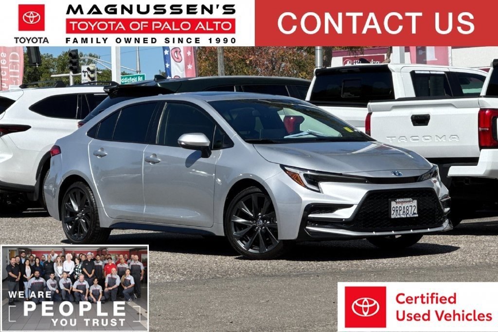 Certified 2025 Toyota Corolla Hybrid SE Sedan