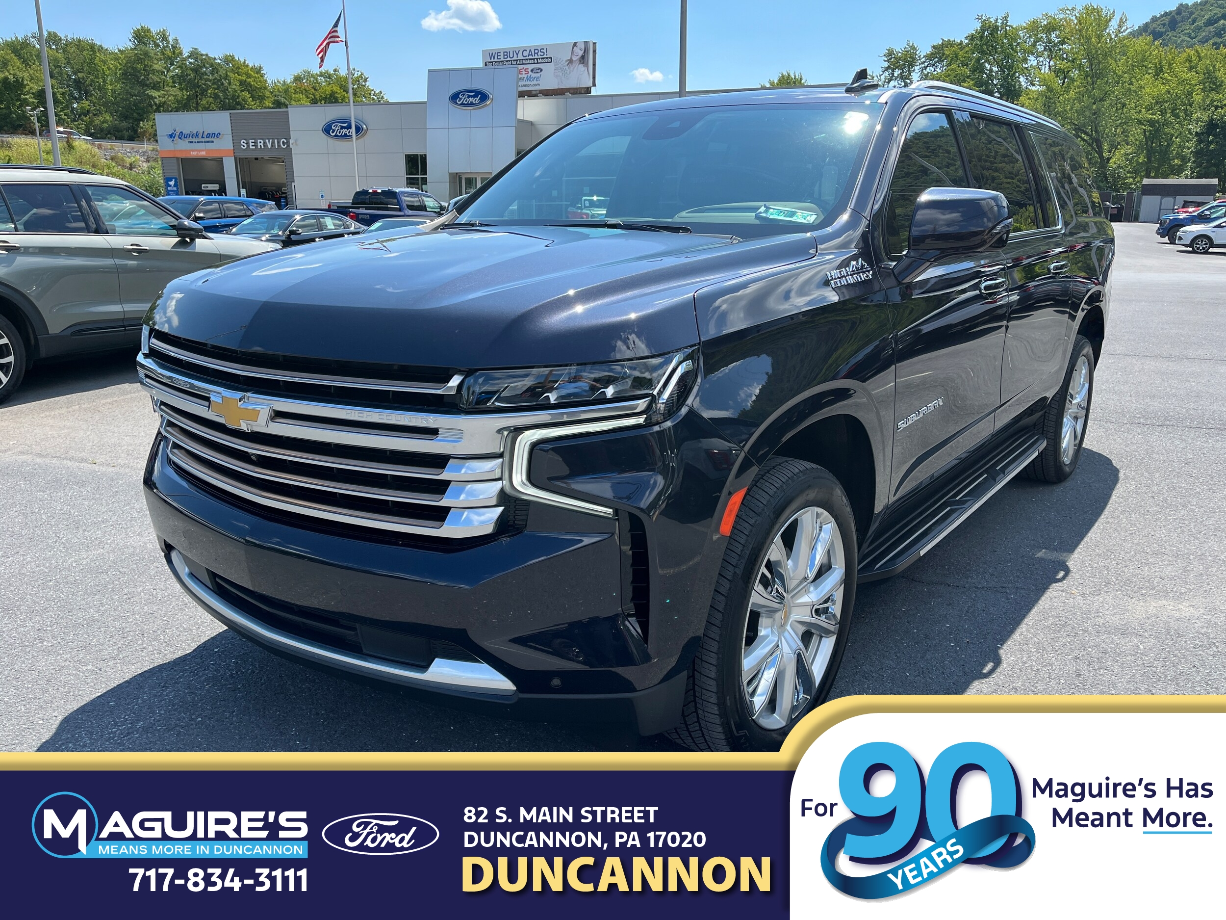 Certified 2024 Chevrolet Suburban High Country SUV