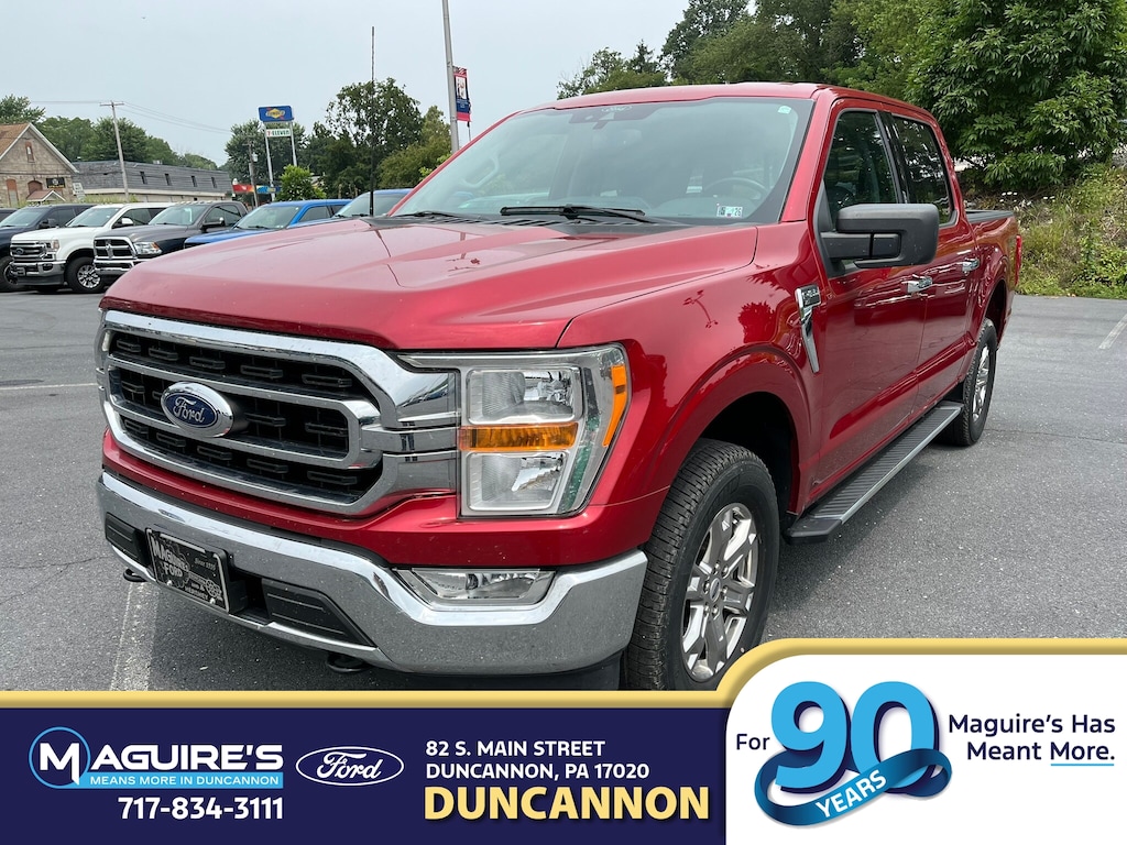 Used 2022 Ford F-150 XLT Truck SuperCrew Cab