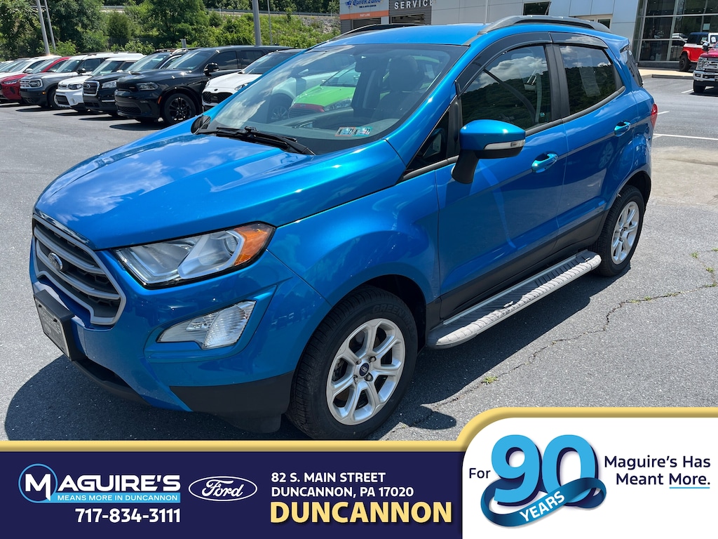 Certified 2019 Ford EcoSport SE SUV