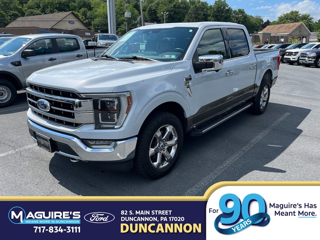 Used 2021 Ford F-150 Lariat Truck SuperCrew Cab