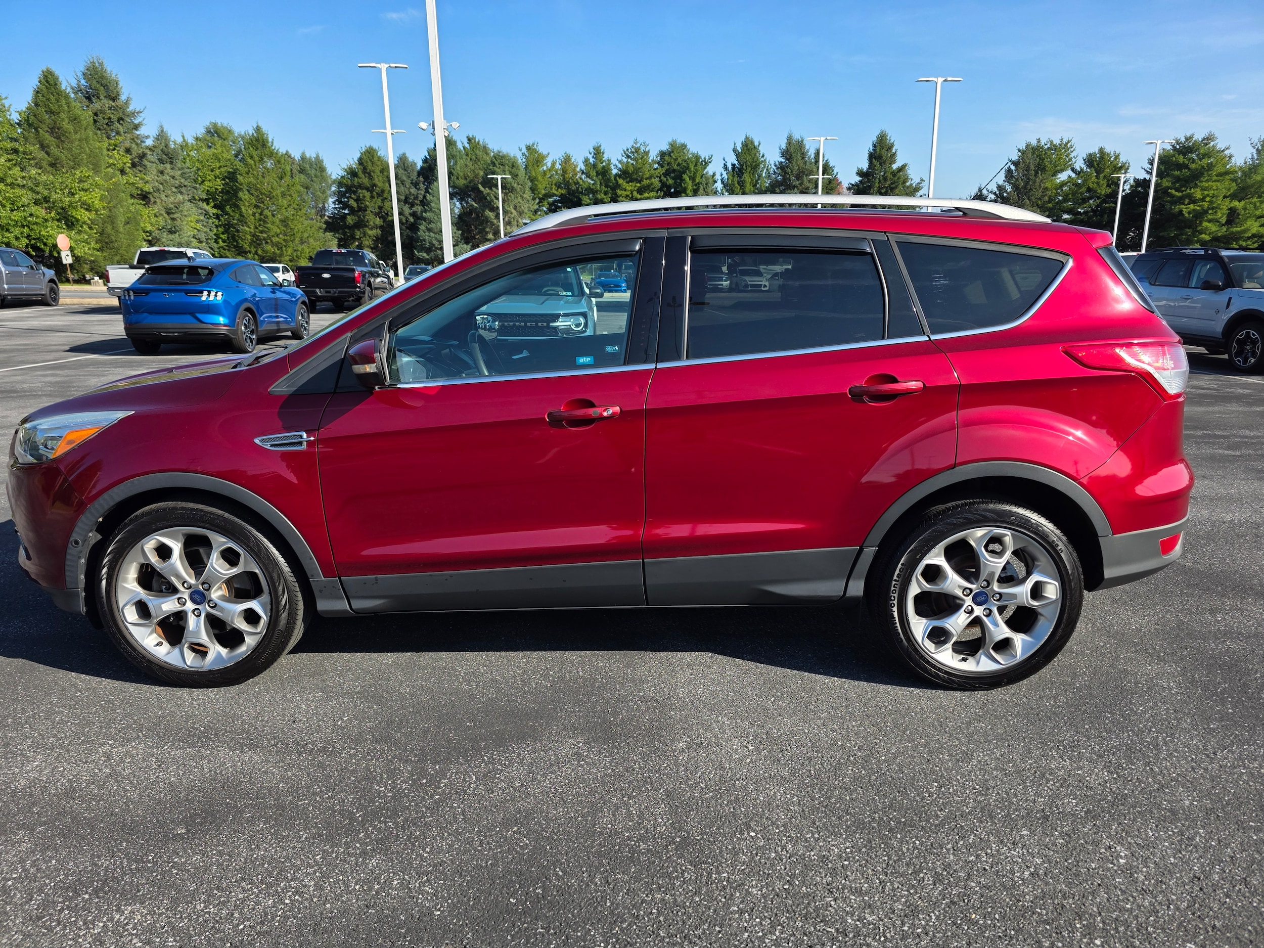 Used 2015 Ford Escape Titanium with VIN 1FMCU0J96FUA28591 for sale in Palmyra, PA