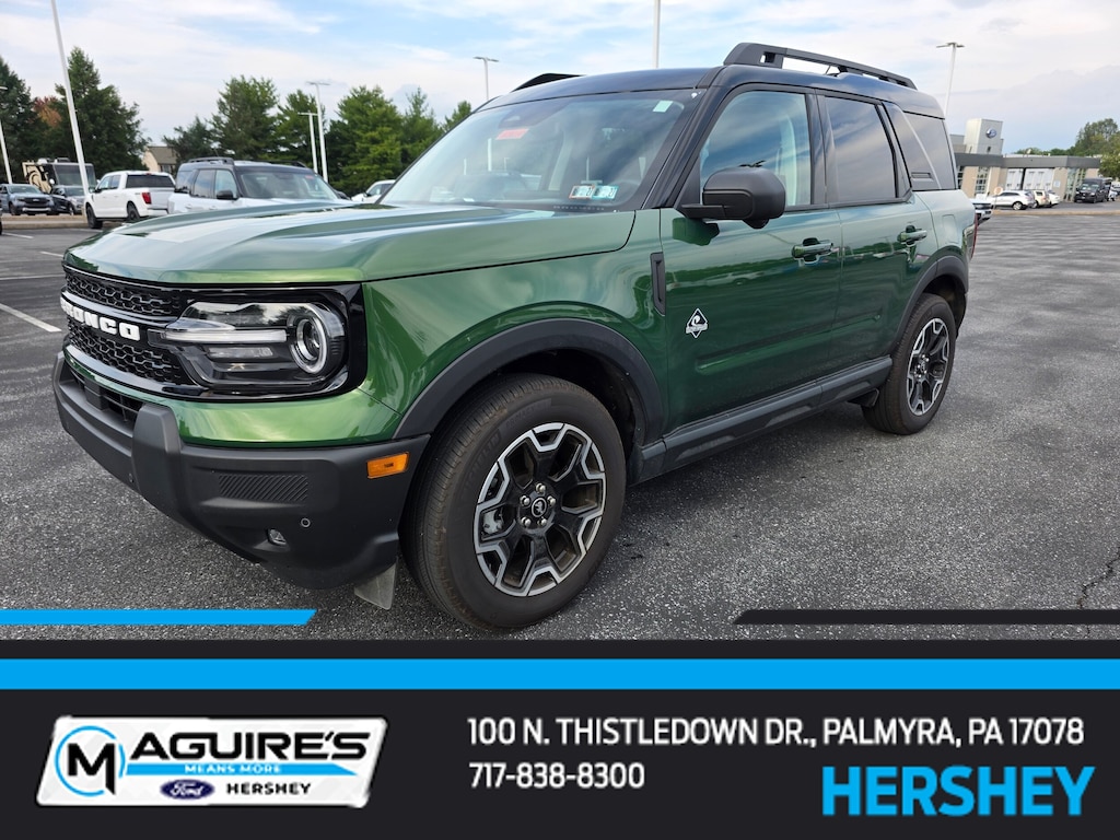 Certified 2025 Ford Bronco Sport Outer Banks SUV