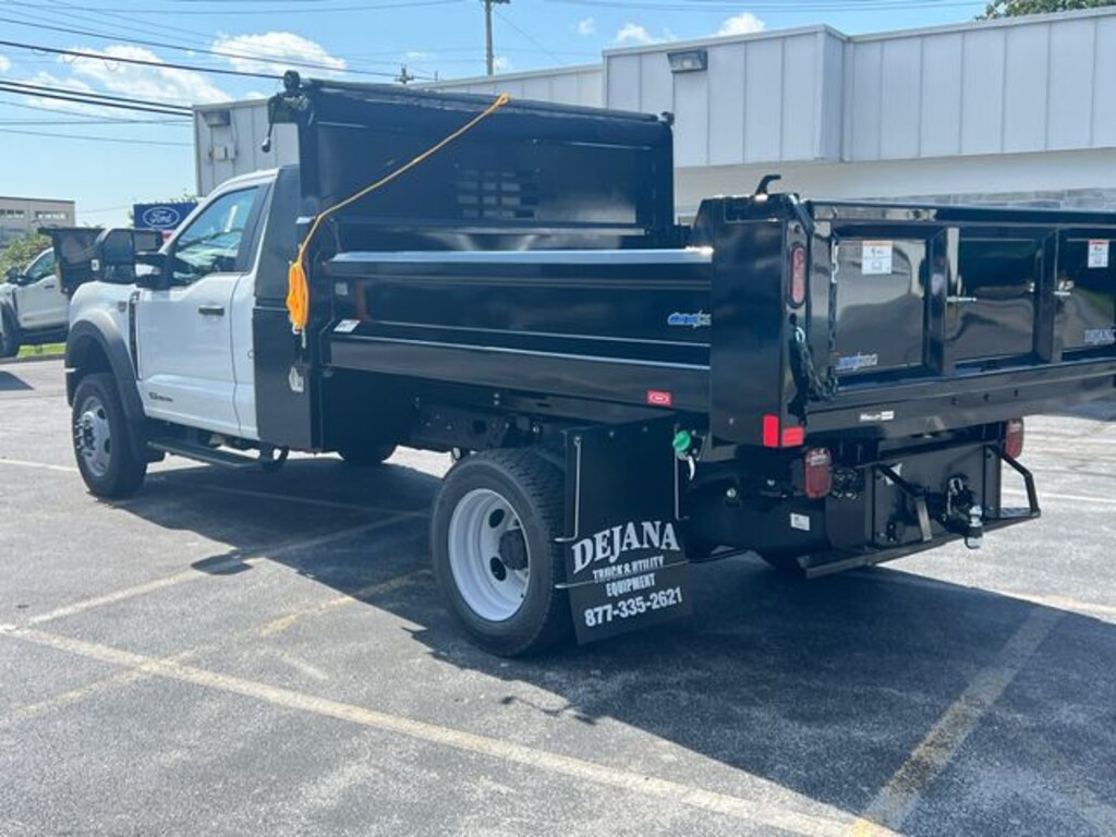 New 2026 Ford F-550 9FT Dynapro Dump XL Chassis