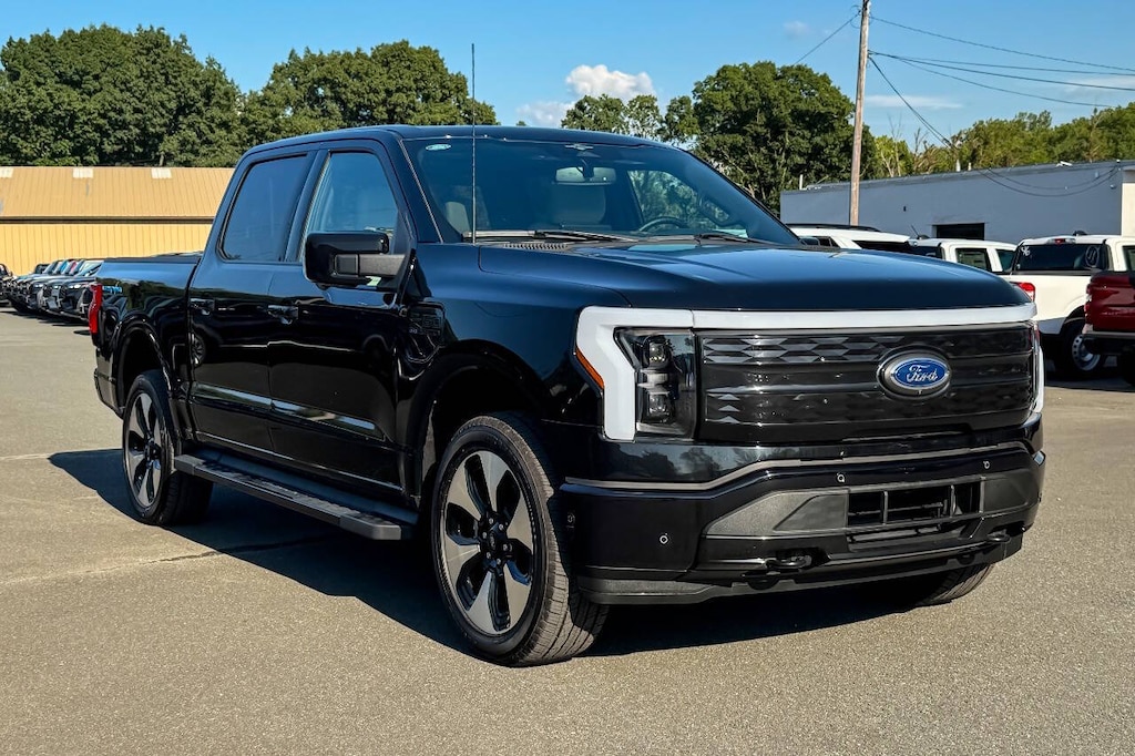 Used 2023 Ford F-150 Lightning Platinum AWD 4dr Supercrew 5.5 ft. SB Pickup Truck