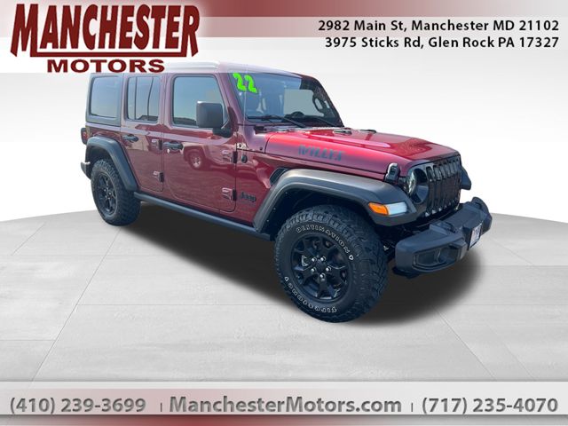 2022 Jeep Wrangler Unlimited Willys