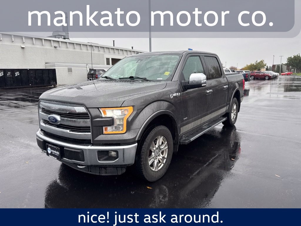Used 2015 Ford F-150 Lariat Truck SuperCrew Cab