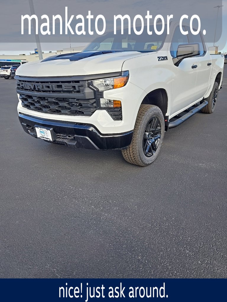 New 2026 Chevrolet Silverado 1500 Custom Trail Boss Truck Crew Cab