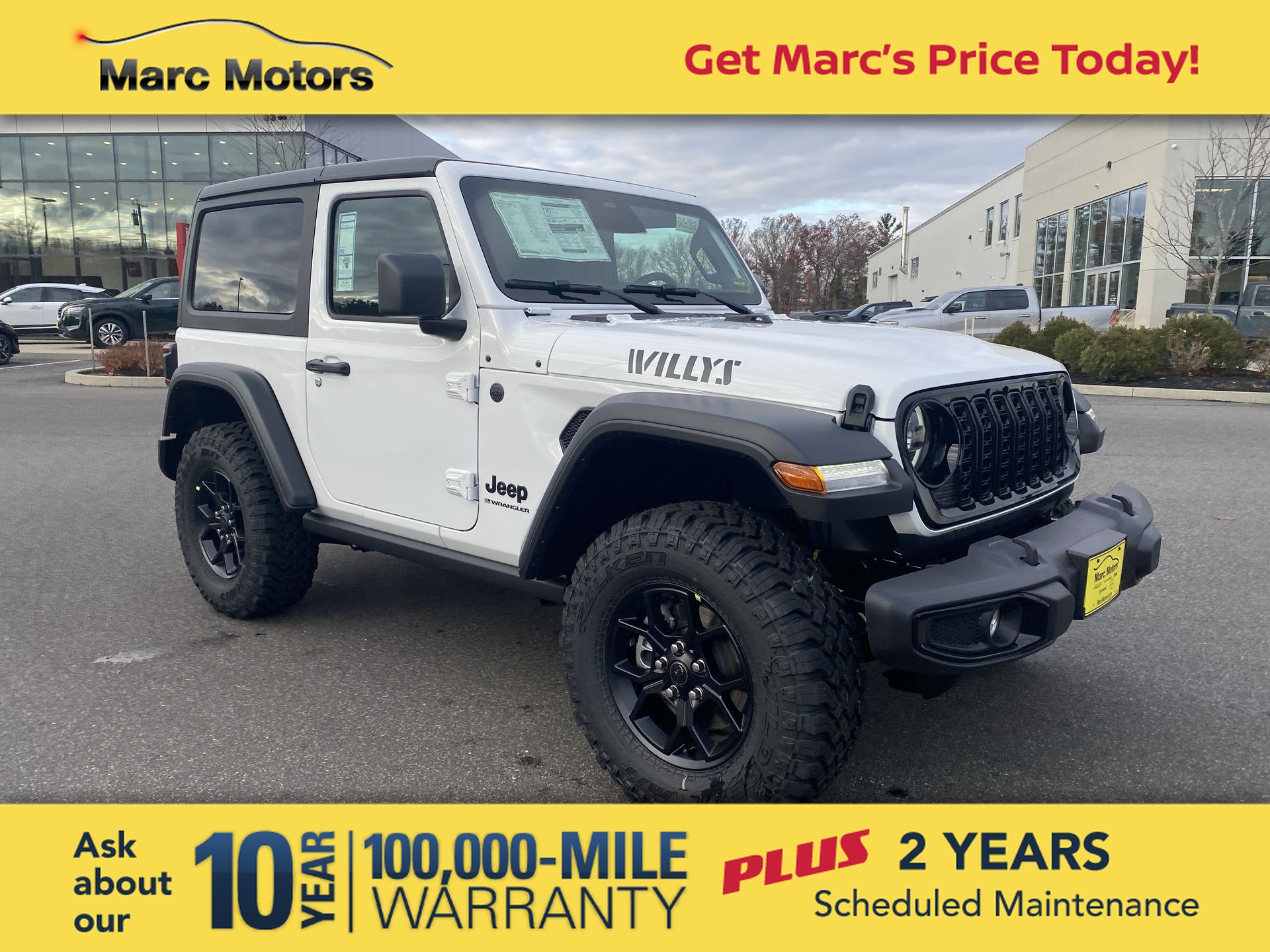 2026 Jeep Wrangler 2-DOOR WILLYS Sport Utility