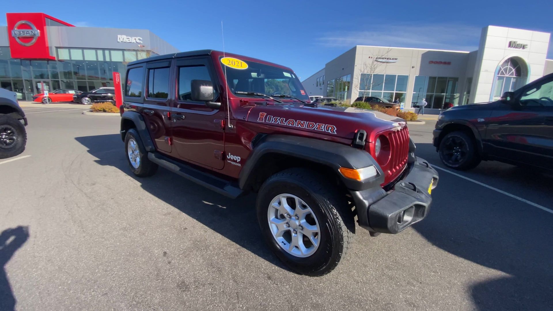 Used 2021 Jeep Wrangler Unlimited Sport SUV