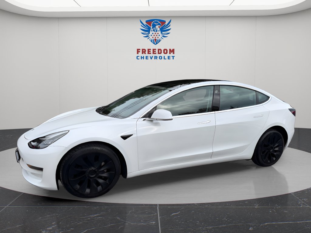 Used 2020 Tesla Model 3 Base with VIN 5YJ3E1EB7LF744442 for sale in Fort Montgomery, NY