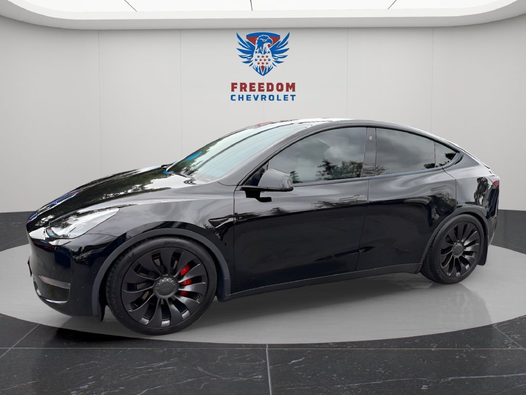 Used 2021 Tesla Model Y Performance with VIN 5YJYGDEF2MF306501 for sale in Fort Montgomery, NY