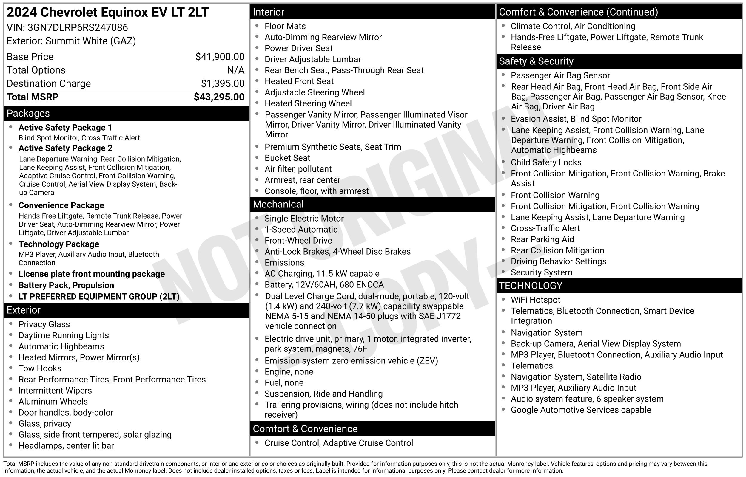 Used 2024 Chevrolet Equinox EV 2LT SUV