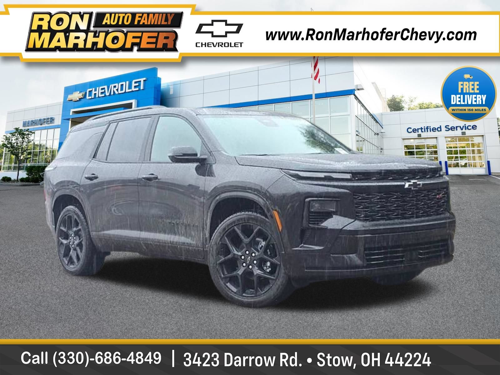 New 2026 Chevrolet Traverse RS SUV