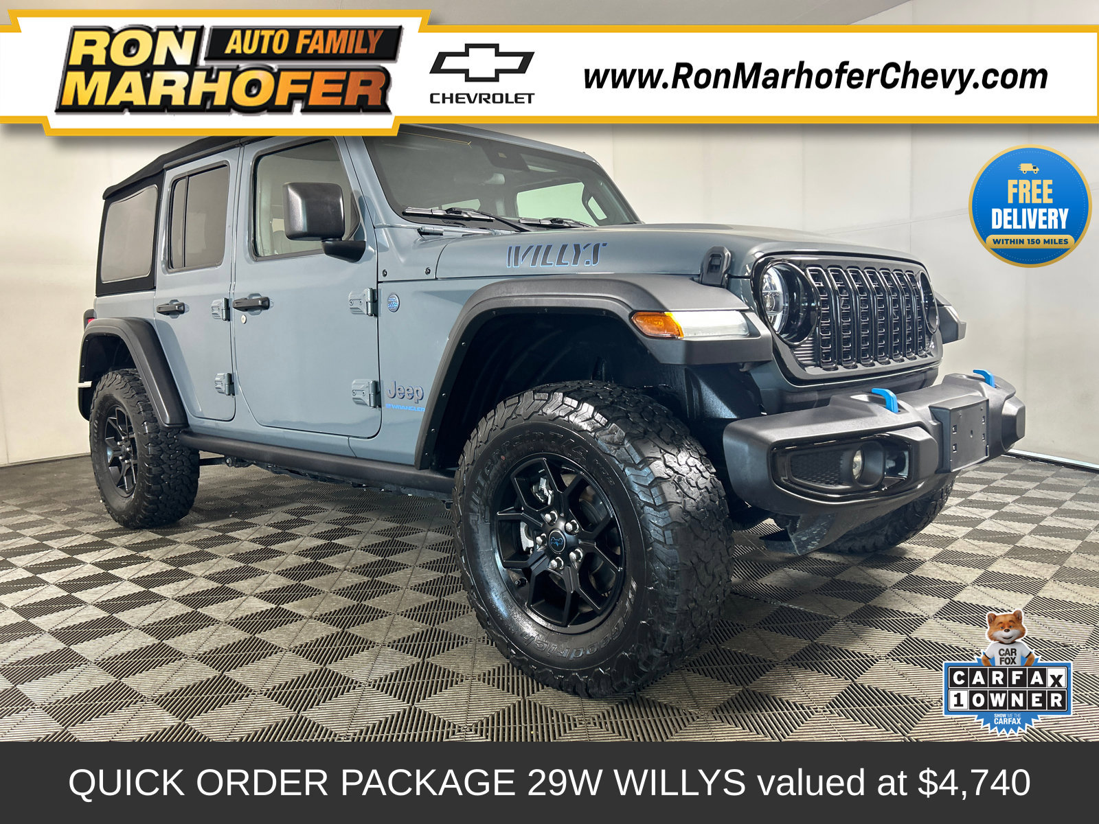 Used 2024 Jeep Wrangler 4xe Willys SUV