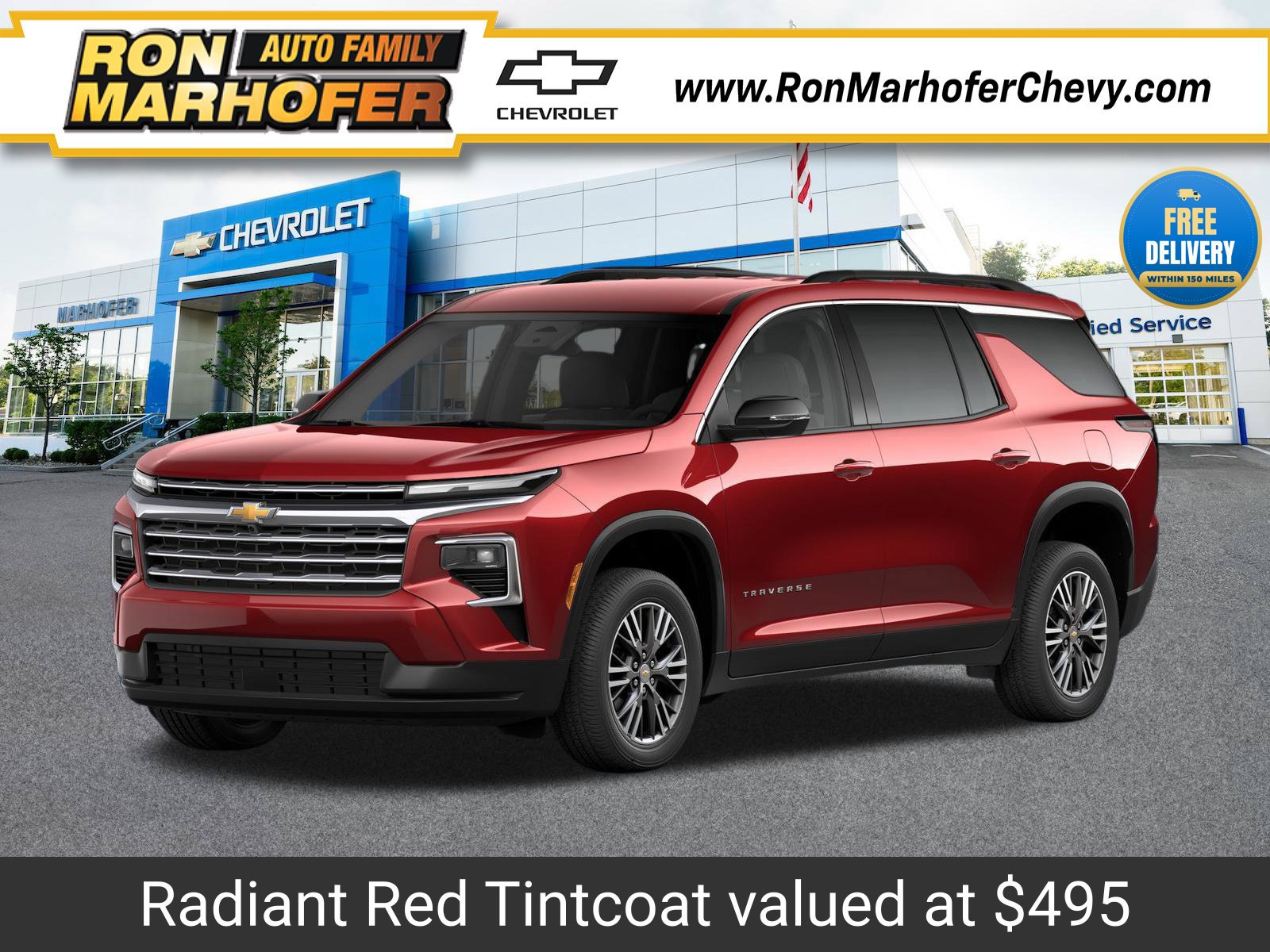 New 2027 Chevrolet Traverse LT SUV