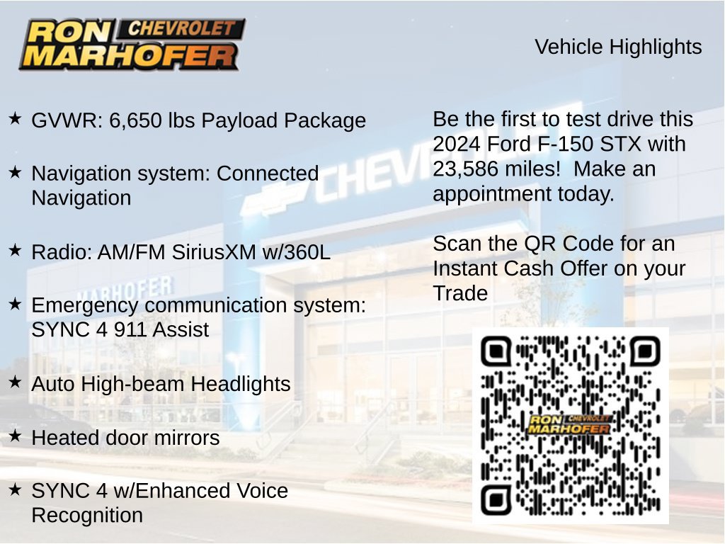 Used 2024 Ford F-150 STX Truck SuperCrew Cab