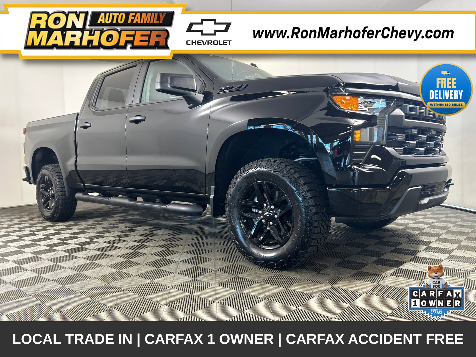 Used 2026 Chevrolet Silverado 1500 Custom Trail Boss Truck Crew Cab