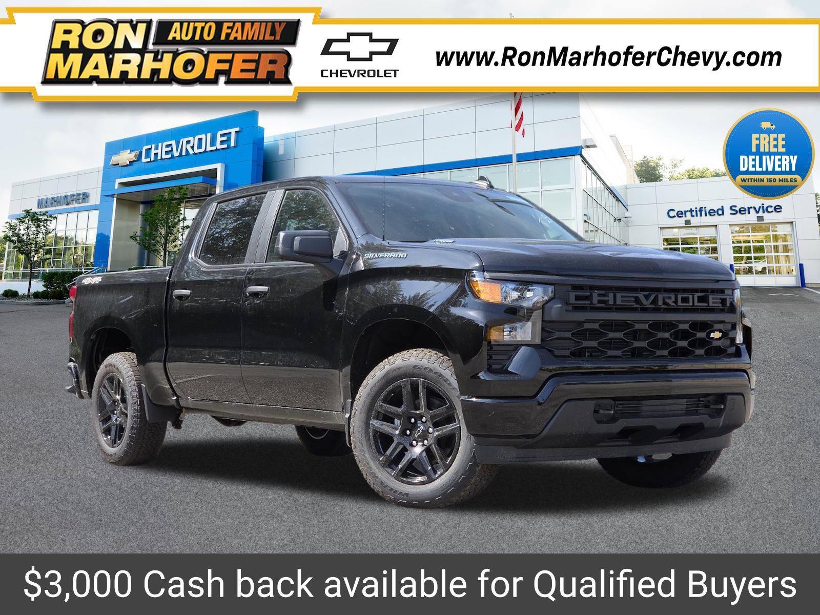 New 2026 Chevrolet Silverado 1500 Custom Truck