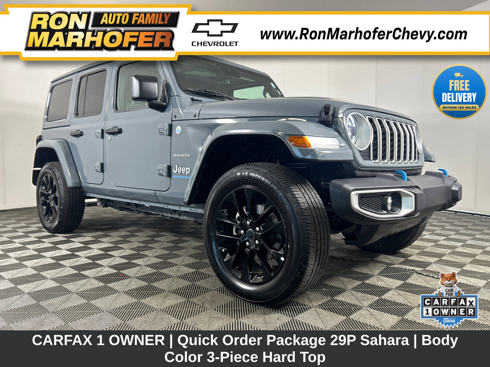 Used 2024 Jeep Wrangler 4xe Sahara SUV