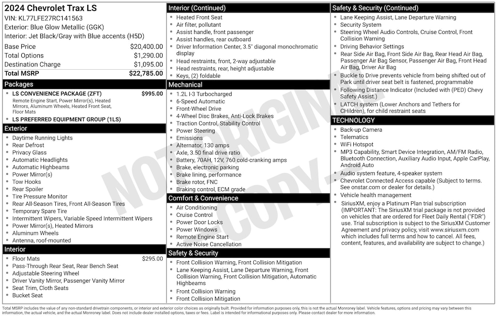 Used 2024 Chevrolet Trax LS SUV
