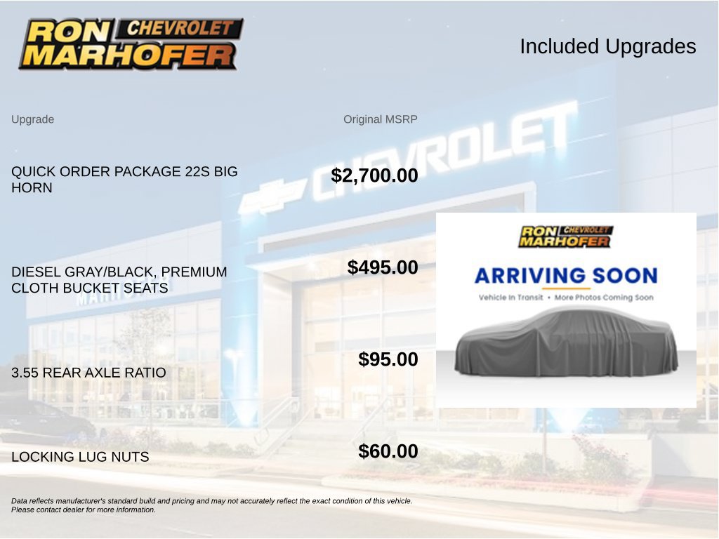 Used 2018 Ram 1500 Big Horn Truck Quad Cab