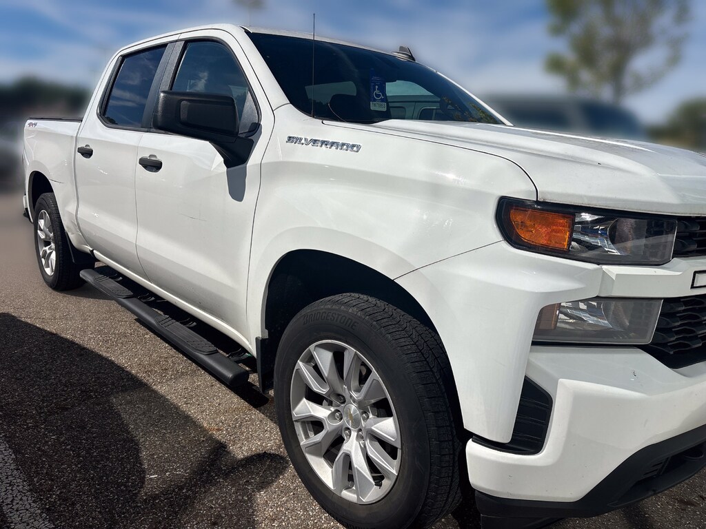Used 2021 Chevrolet Silverado 1500 Custom Truck Crew Cab