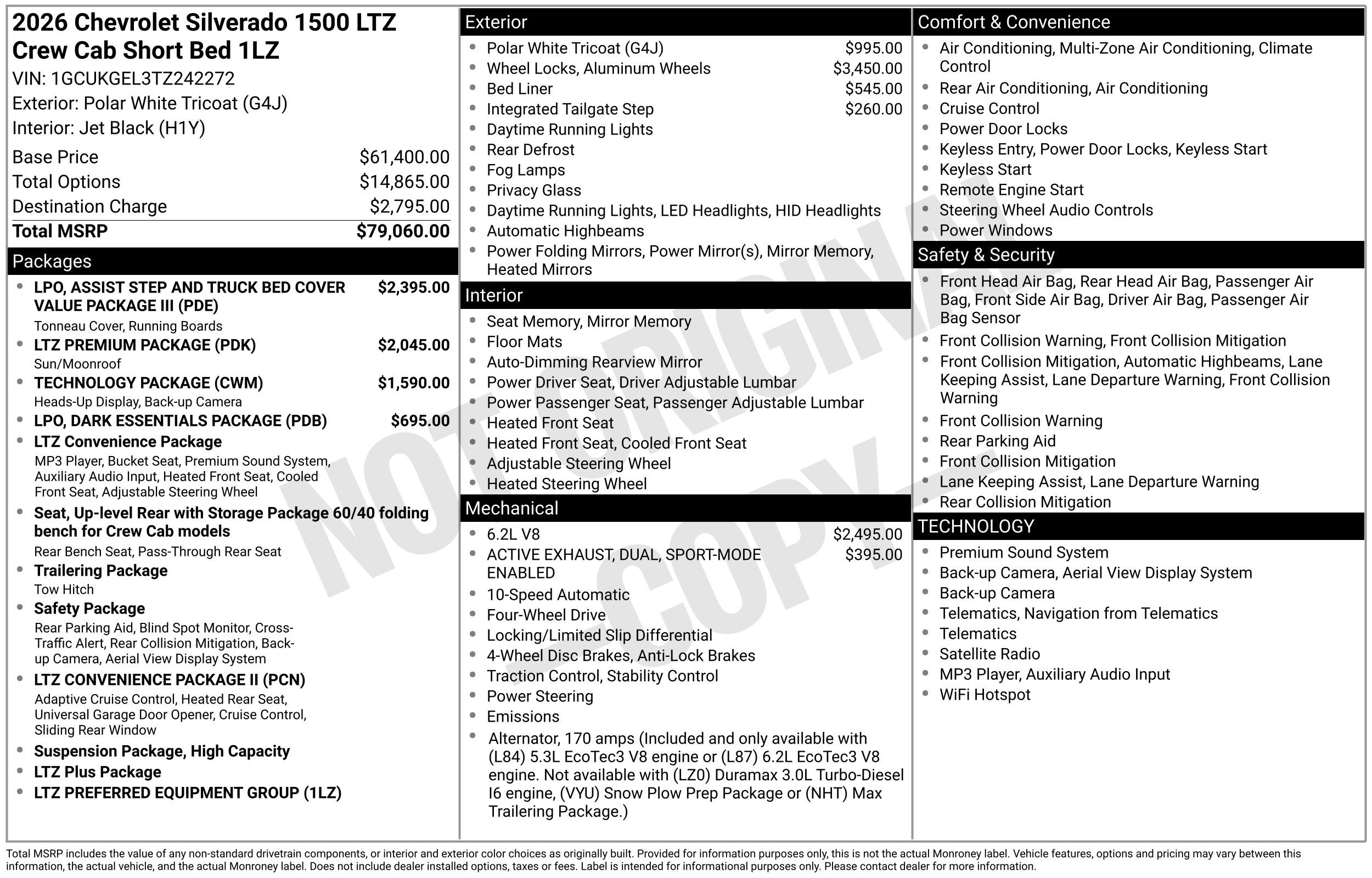 2026 Chevrolet Silverado 1500 LTZ - Photo 3