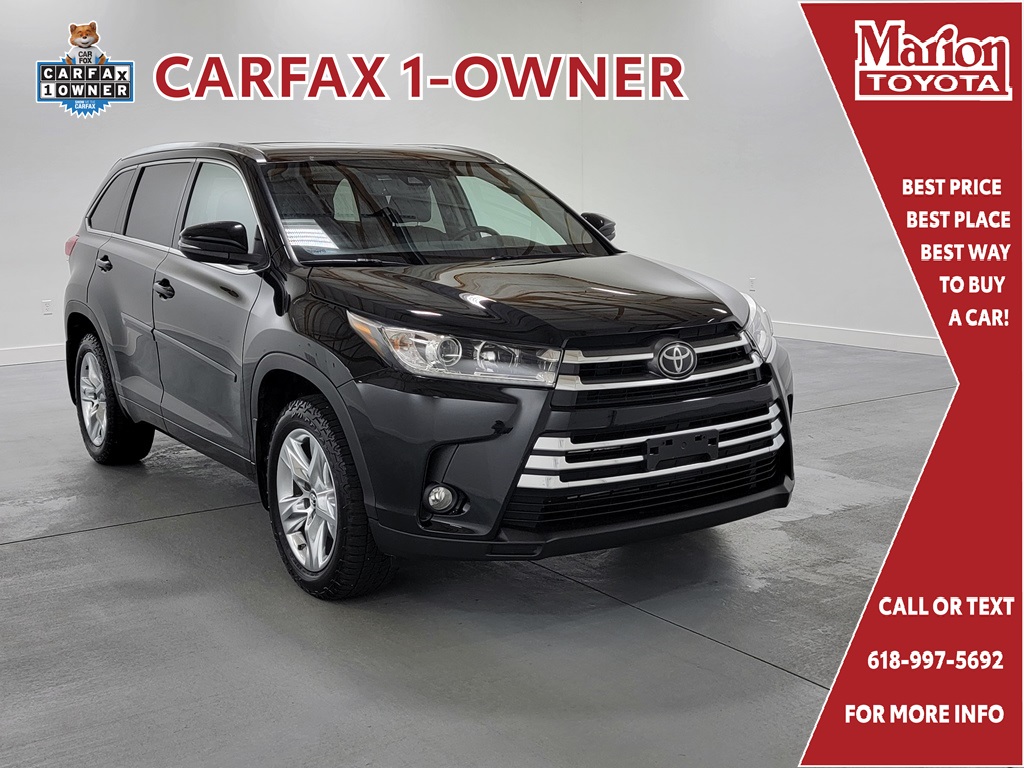 Used 2018 Toyota Highlander Limited SUV 5TDDZRFH3JS832133 Marion