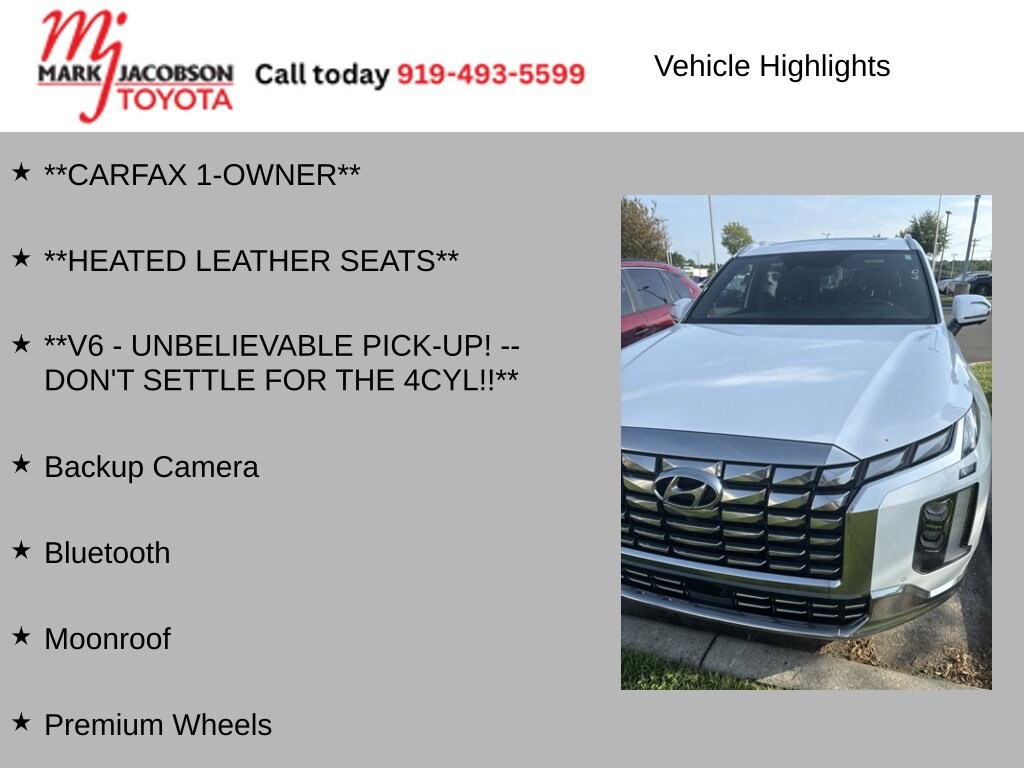 Certified 2023 Hyundai Palisade Calligraphy SUV