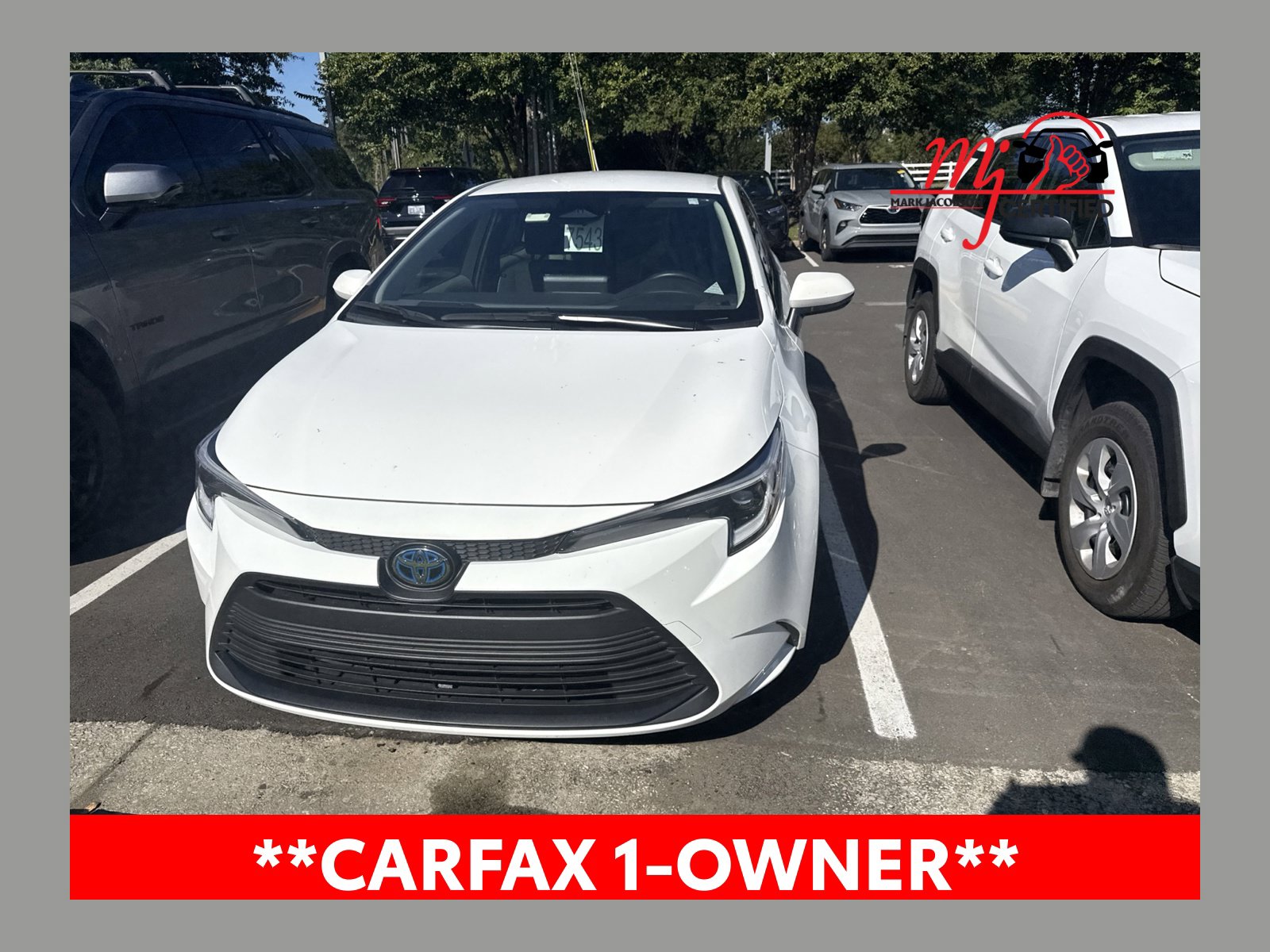Certified 2024 Toyota Corolla Hybrid LE Sedan